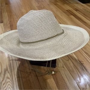 Midwest Gloves & Gear Womens Wide Brim Sun Garden Straw Hat One Size Adjustable